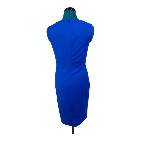 Hugo Boss Royal Blue Classic Sheath Dress - Picture 4 of 7